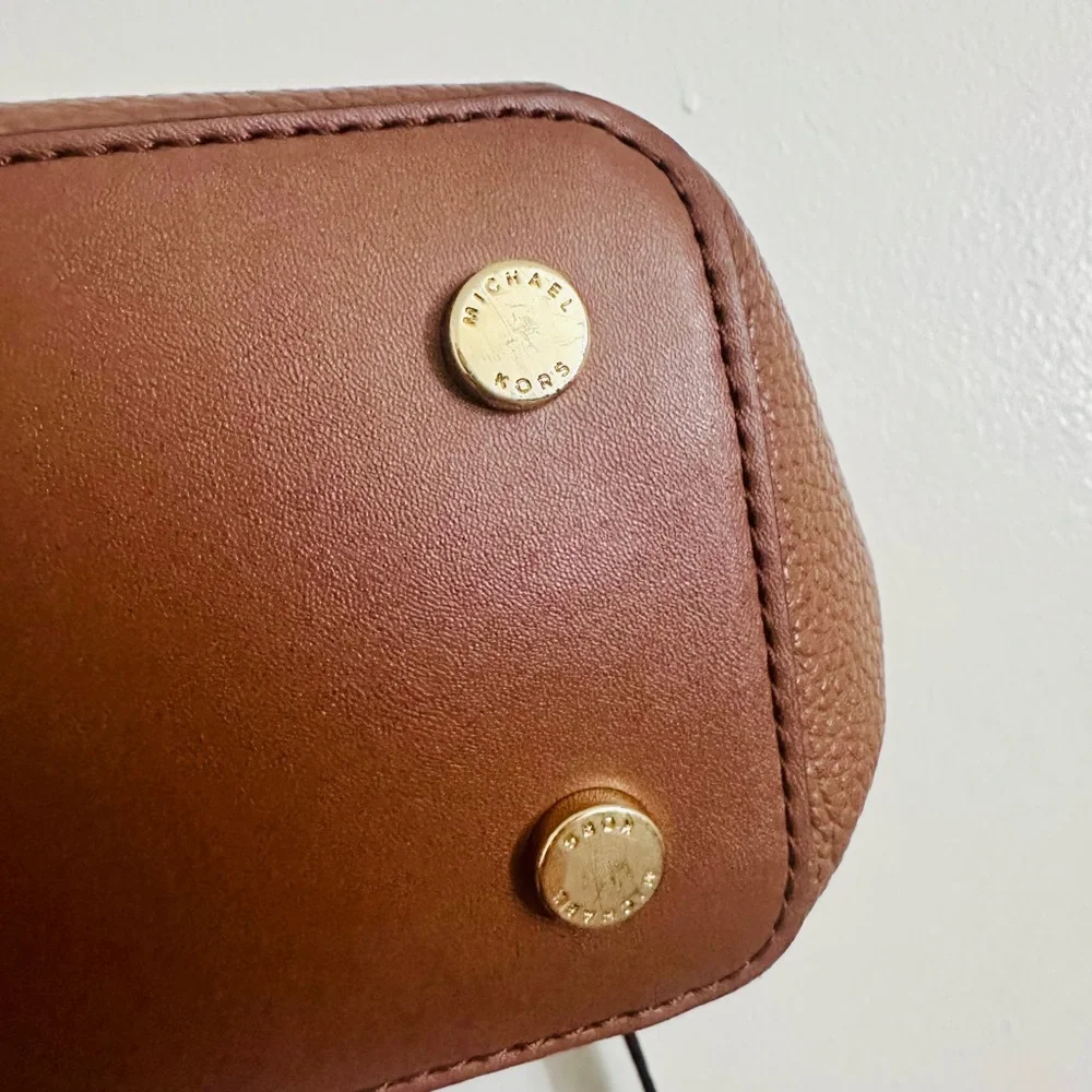 Michael Kors Tan Leather Satchel